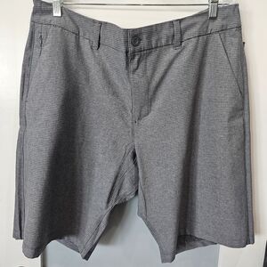 Hang Ten Men's Charcoal Pinstripe Shorts